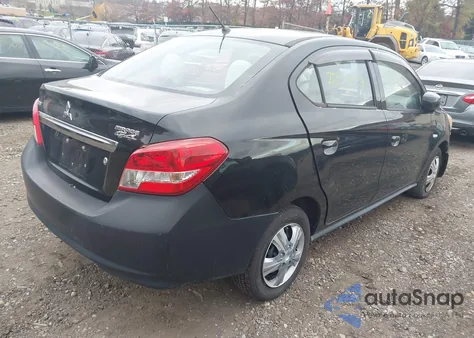 2019 Mitsubishi Mirage G4 Es z USA, uszkodzony, nr VIN ML32F3FJ8KHF06842